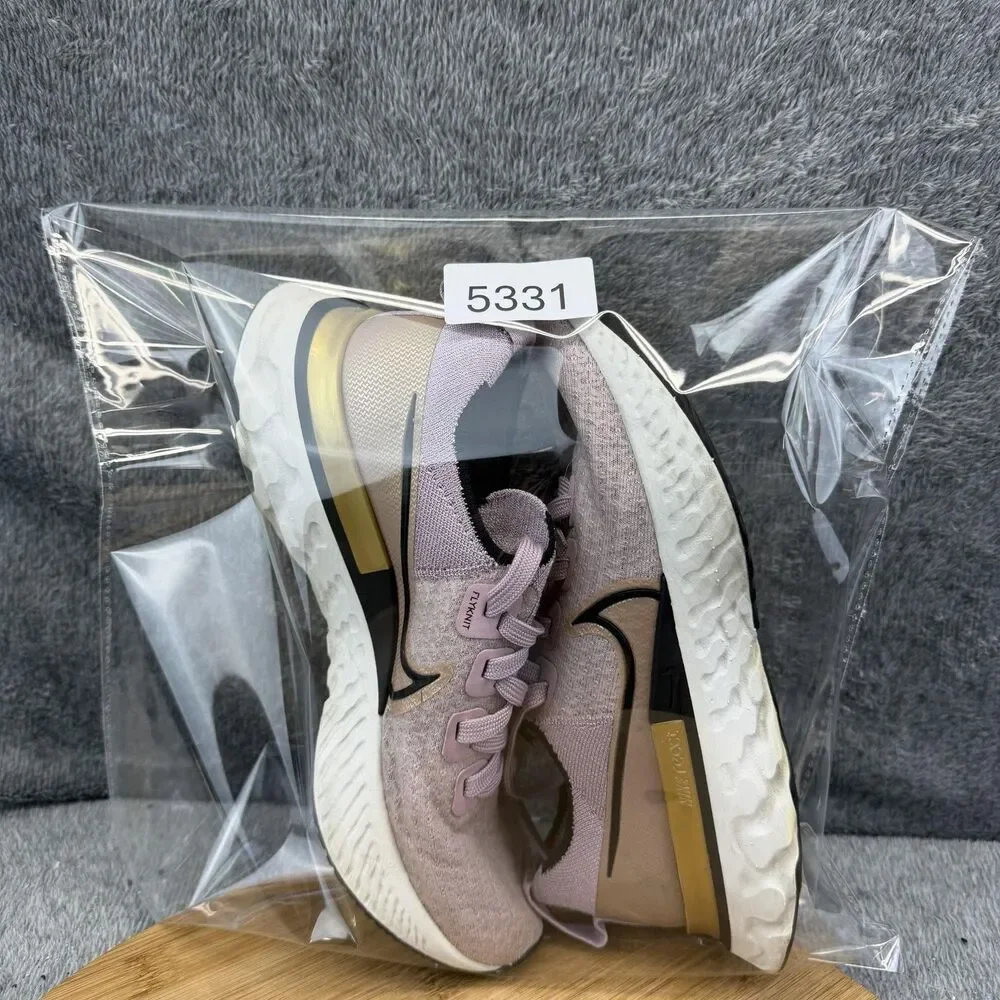 Nike React Infinity Run Flyknit 3 Shoes Womens Size 6.5 Pink Sneakers CD4372-500